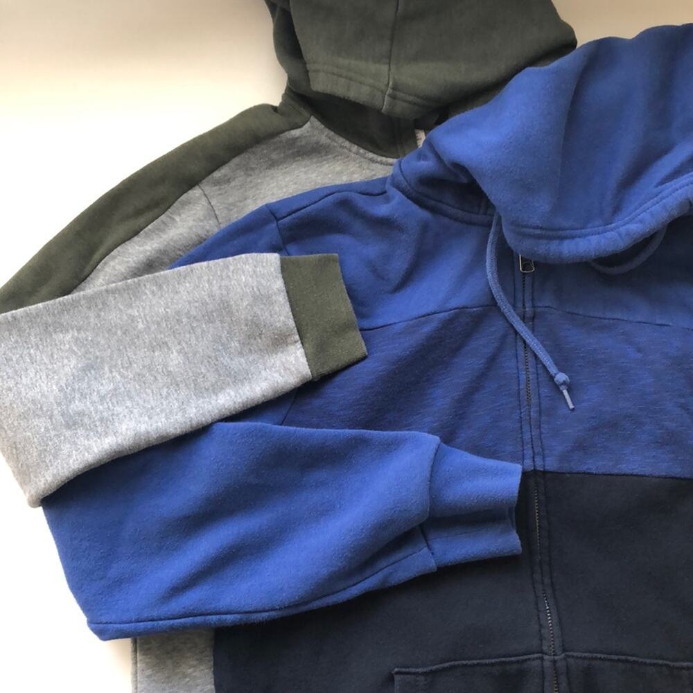 A bundle of two Front Zipper Hoodies